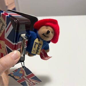 Mini Paddington Bear in Tin Travel Suitcase